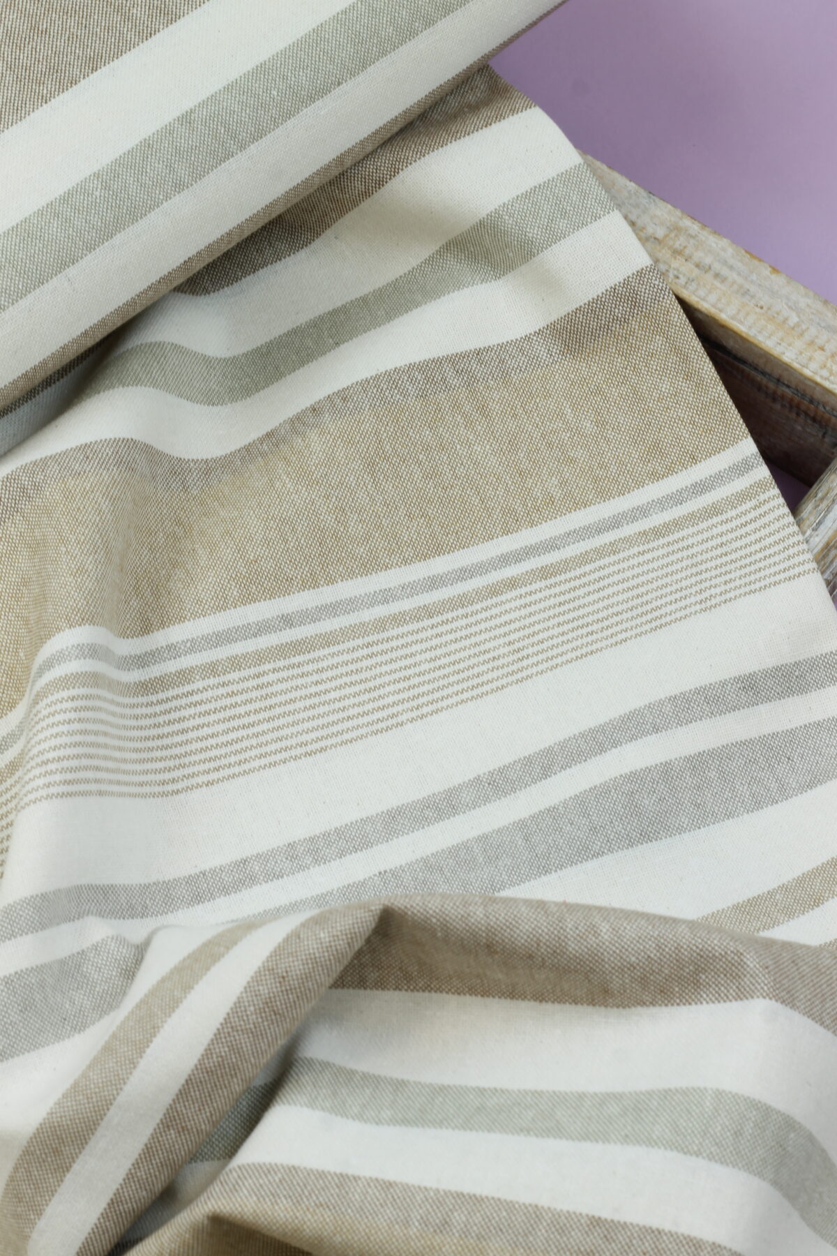 Katia: Recycled Canvas Stripes Sand