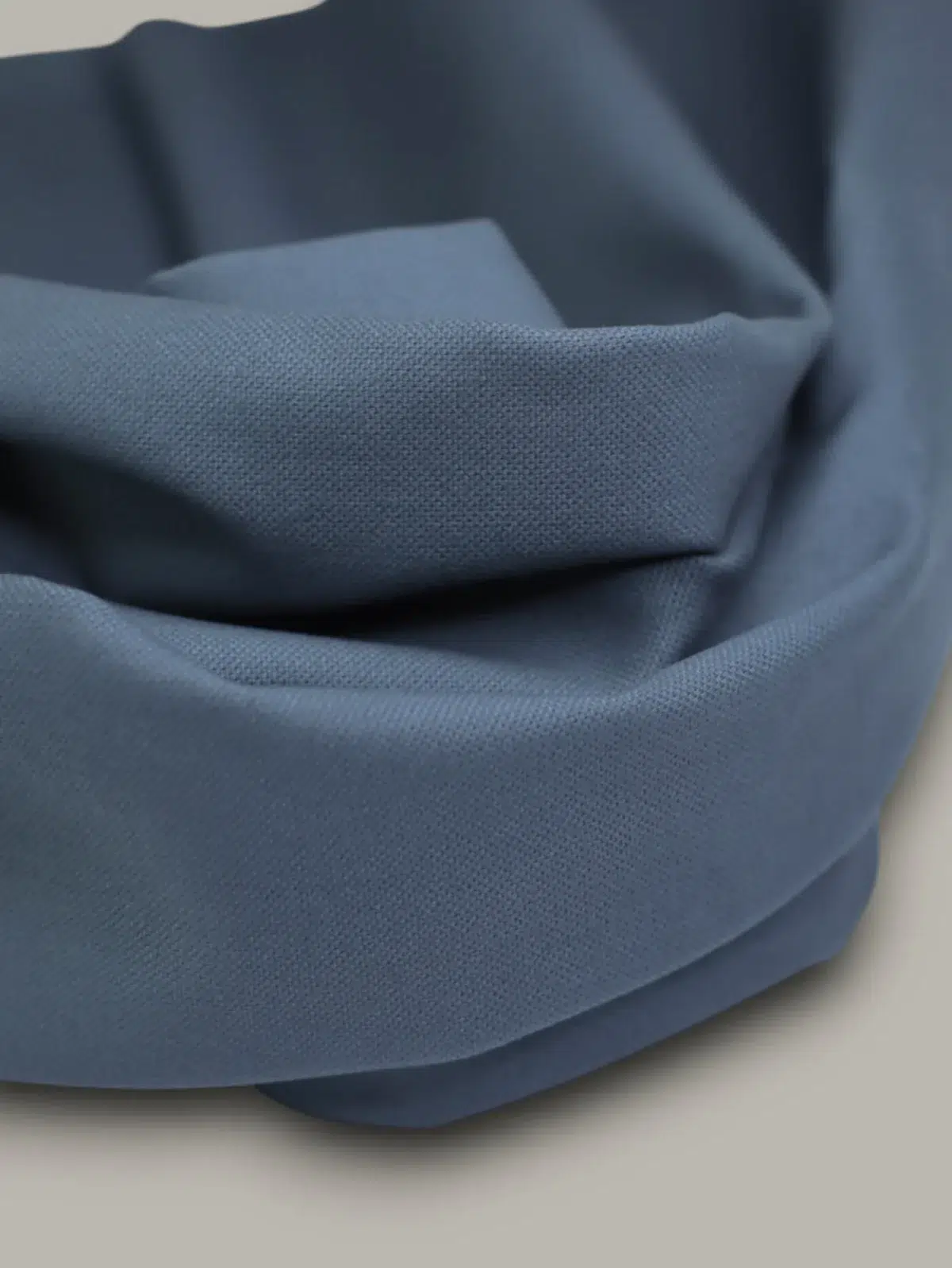 Mind the Maker: "Dawn Cotton Twill Steel Blue"